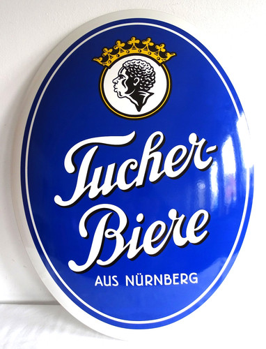 Orginal tucher brauerei email - tucher,