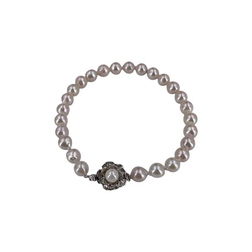 Akoya armband perle hellrosa - hellrosa, 6