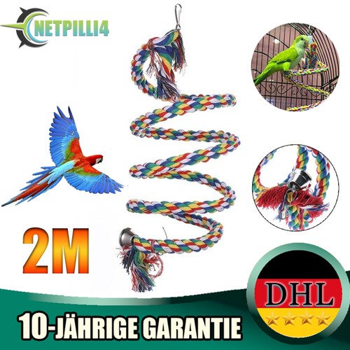 Vogel seil sitzstangen papagei - vogel,