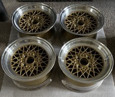 BBS RA 179 KBA40179 6x13 ET13 BMW 02 2002 TI 4x100 Alufelgen Rims Gold Gepulvert