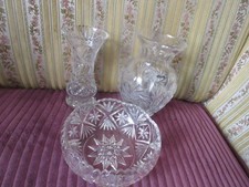 Verkaufe 1 Konvolut echtes Bleikristallglas ca. 60Jahre Handgeschliffen 