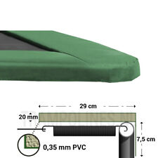 Salta Trampolin Randabdeckung Rechteck 153x214 cm Grün Federabdeckung