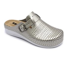 Leon 5001 Leder Slipper Damen