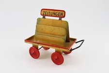 Zeitungswagen von Kibri Vorkriegsmodell Zinn-lithografiert