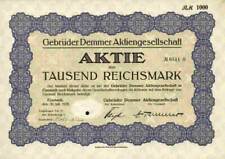 Gebrüder Demmer AG 1928