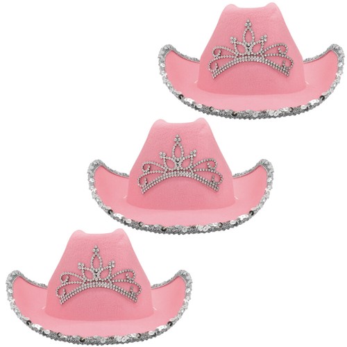 Packung rosa cowboyhüte mit - packung,
