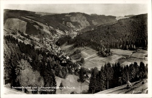 Mellenbach glasbach im - ak,