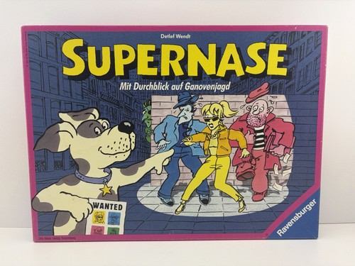 Supernase 1993 brettspiel - brettspiel, ovp