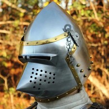 SCA HNB Helm Stahl Mittelalter