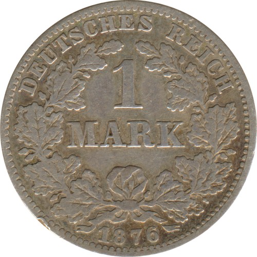 Deutsches reich mark 1876 - deutsches, c