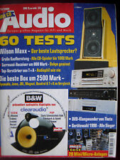 Audio 12/98 T + A  PA 1220 R, Magnat Vintage 520, Dynaudio Audience 60, mit CD