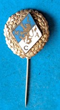 Emaillierte L M A C - Ehrennadel in Gold  München