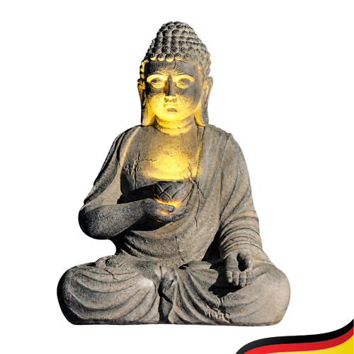 Solar buddha statue - solar,