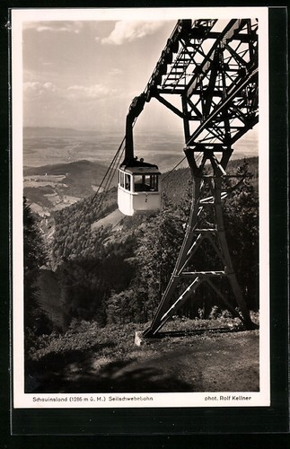 Ansichtskarte schauinsland - ansichtskarte,