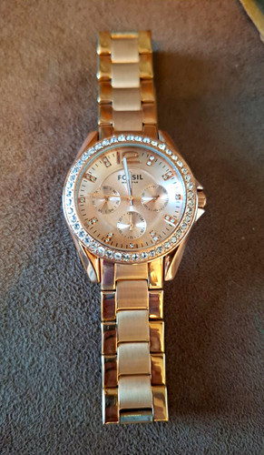 Fossil riley damen armbanduhr - fossil,