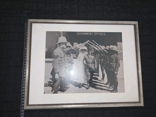 Weltkrieg grosses gerrahmtes - grosses,