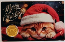 Weihnachten, Gold Coincard