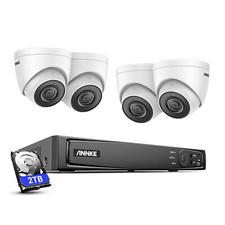 ANNKE HD 8MP 4K POE Außen Überwachungskamera 8CH NVR 2TB Nachtsicht Fernzugriff