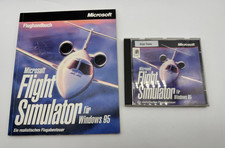Microsoft Flight Simulator für Windows 95 mit Flughandbuch PC Spiel