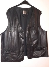 Herren Lederweste HENRY MORELF Gr. 60