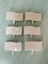 Porzellanschilder Porzellan Schildchen Namen Schilder Buffet Käse Party Markers