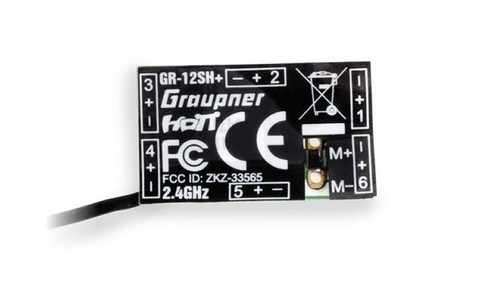 Graupner 12sh hott - graupner, gr-12sh+