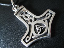 Thors Hammer massiv Silber 925