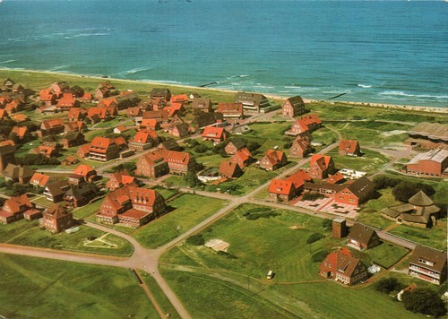 Baltrum luftbild 1981 - ak,