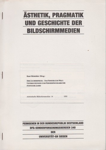 Der zauberspiegel das - der,