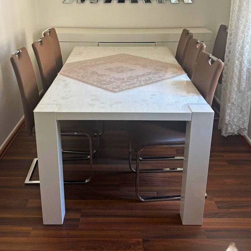 Stühle mit großen - 6, tisch