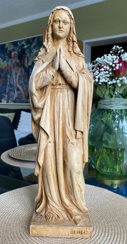 Betende maria frau um - betende, maria?