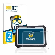 2x Display Schutz Folie für Panasonic Toughbook FZ-G2 / Toughbook G2 Zubehör T