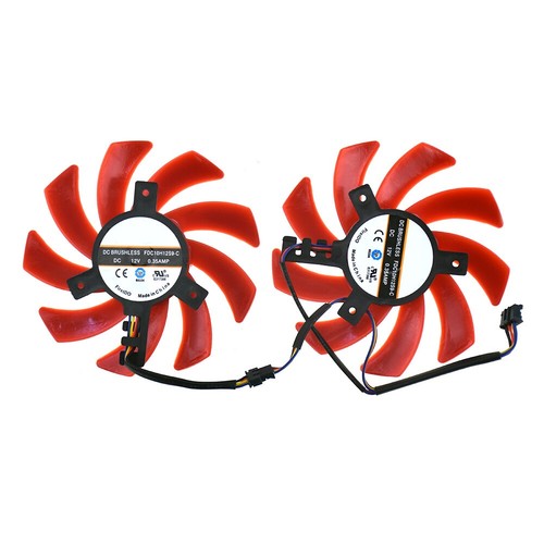 2pcs set 85mm fan - fan, for