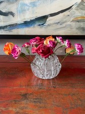 Vintage Blumenigel Glas