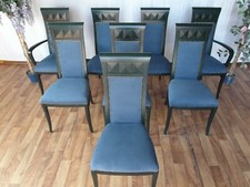 Nr.1599c-2 Selva-  8 Stühle Kirsche Vollholz restauriert