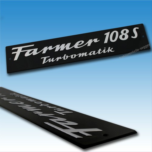 Motorhaubenschild fendt farmer - fendt,