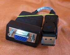 BizLink Adapterkabel HP Display Port  auf VGA 481408  Adapter Monitor Kabel