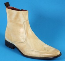 148 Stiefelette Chelsea Boots Herren Schuhe Leder Halbschuhe Frank Wright 46