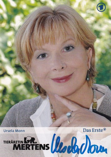 Autogramm ursela monn - -,