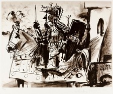 Pablo PICASSO: „Cavalier en