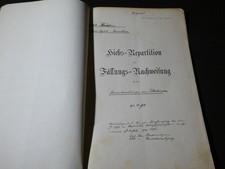 Altes Dokument Königliches