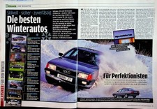 Auto Bild Klassik 1295) Tips für Audi 100 CS quattro Typ 44 Gebrauchtwagenkäufer