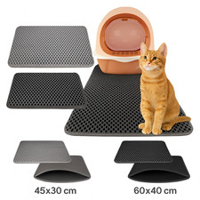 Katzenstreumatte Katzenstreu Matte Katzenklo Katzentoilette Vorleger Unterlage