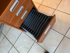 Rollcontainer Schubladen mit Einteilung, ca. 43,5 breit x 66,5 tief, 59 hoch