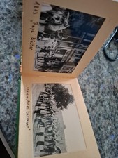 Altes Fotoalbum Mit 8 Fotos / Bildern Garde Kutsche Postkutsche Strassenbahn