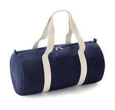 Bagbase Denim Barrel Bag BG646