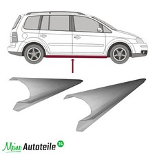  2x Reparaturblech Schweller