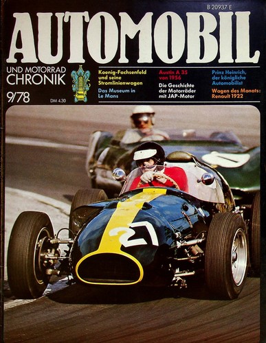 Automobil chronik 1978 - chronik, 09/1978