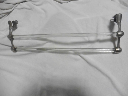 Vintage handtuchhalter glas - handtuchhalter,