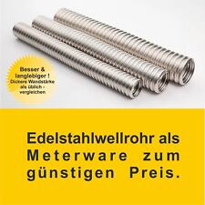 Edelstahl Wellrohr Solarrohr Solarleitung Solarrohr Edelstahlwellrohr DN 16 DN20